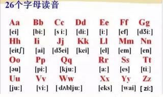 48个音标分别是哪些 音标发音48个正确发音表